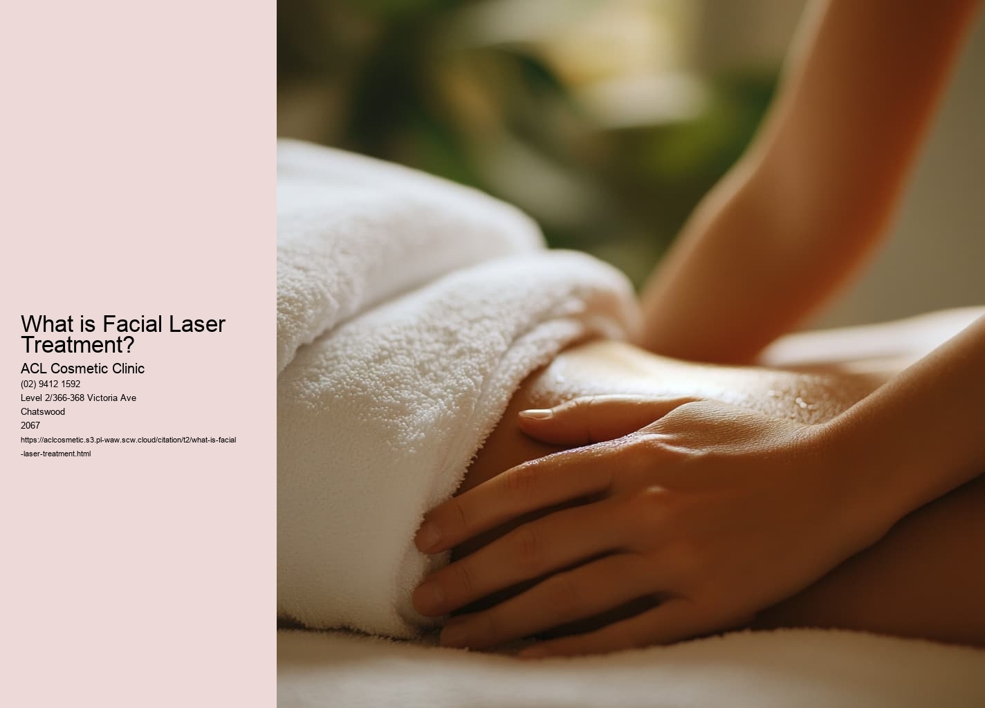 What is Facial Laser Treatment?