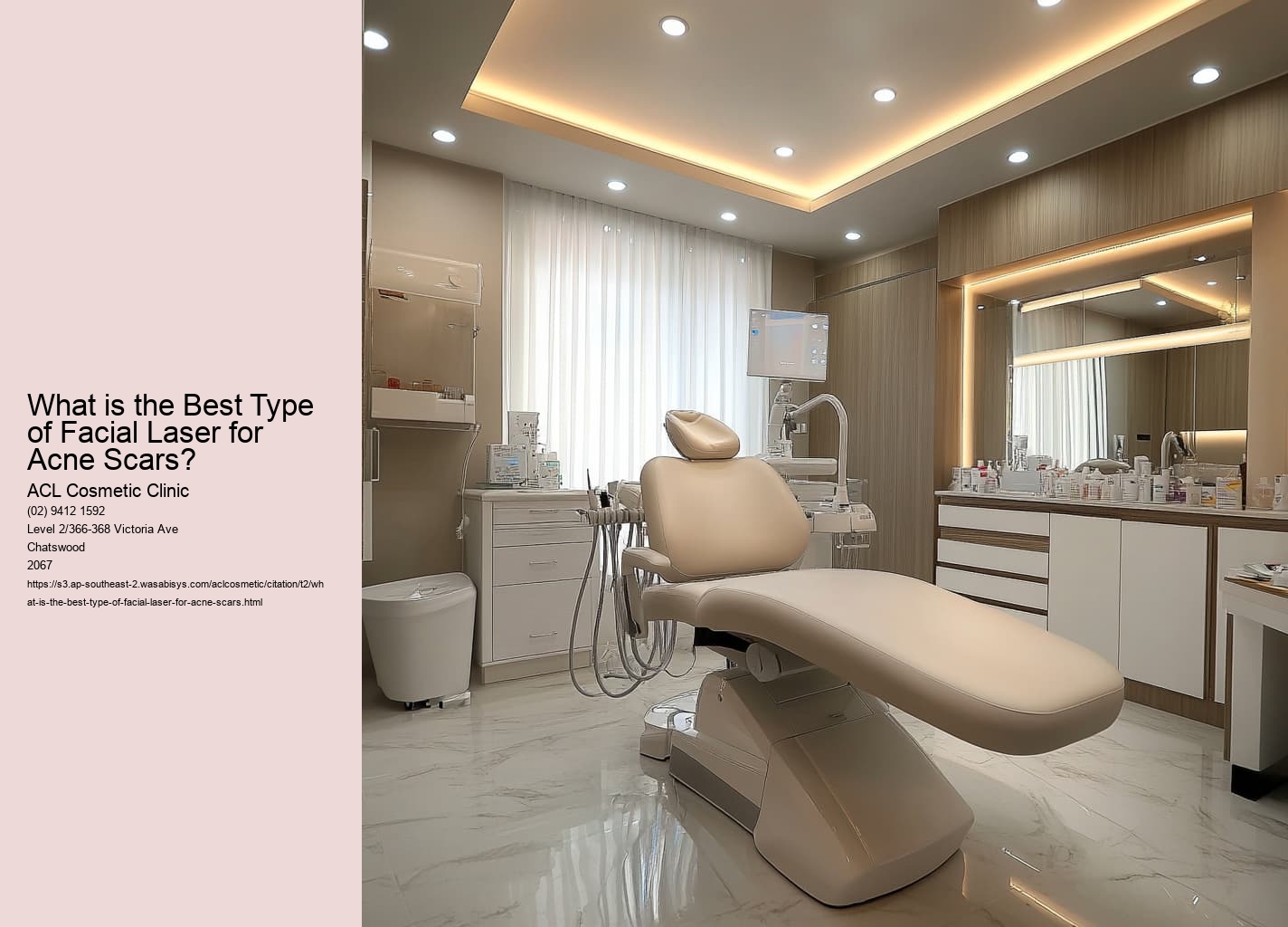 What is the Best Type of Facial Laser for Acne Scars?