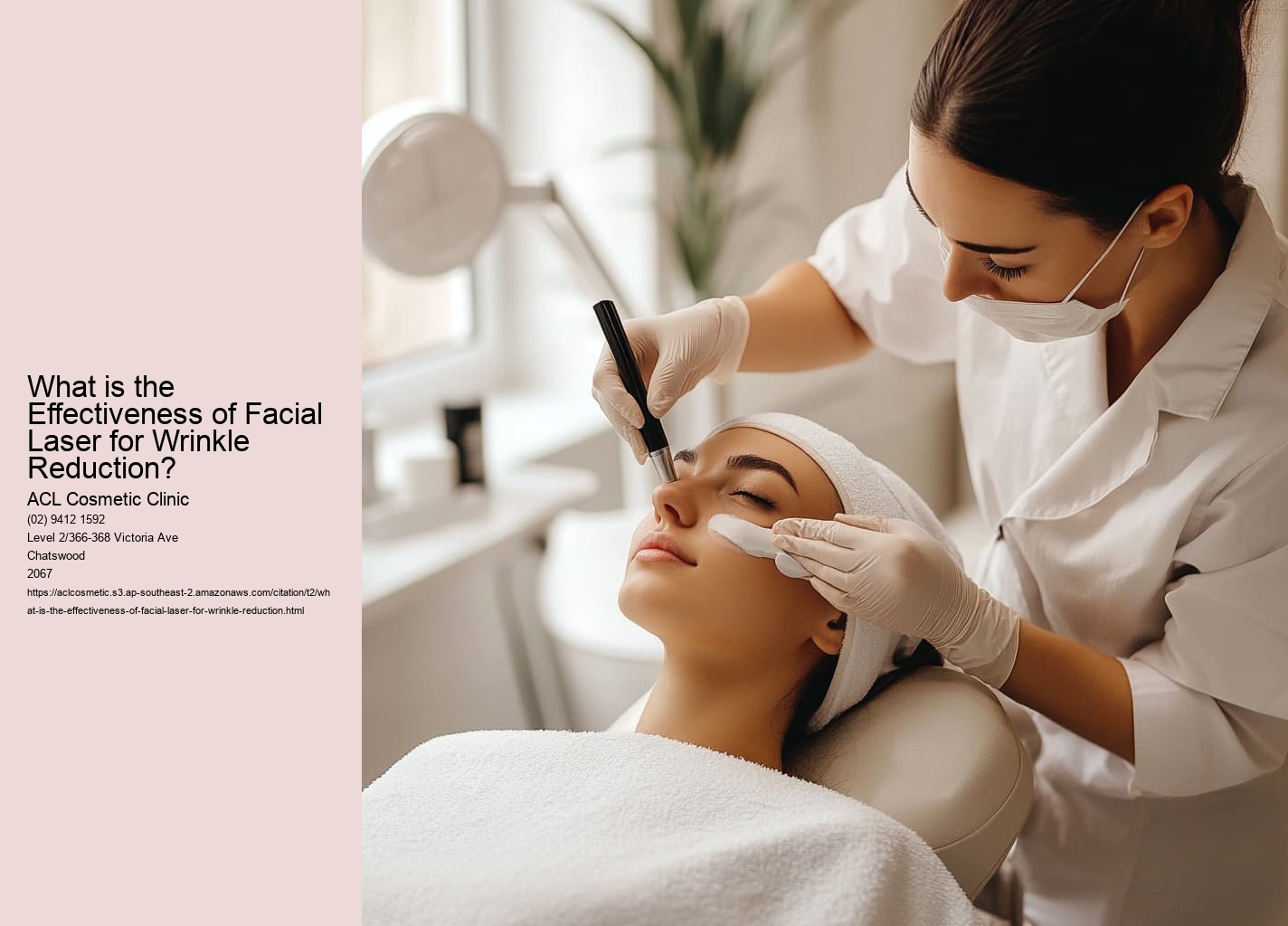 What is the Effectiveness of Facial Laser for Wrinkle Reduction?