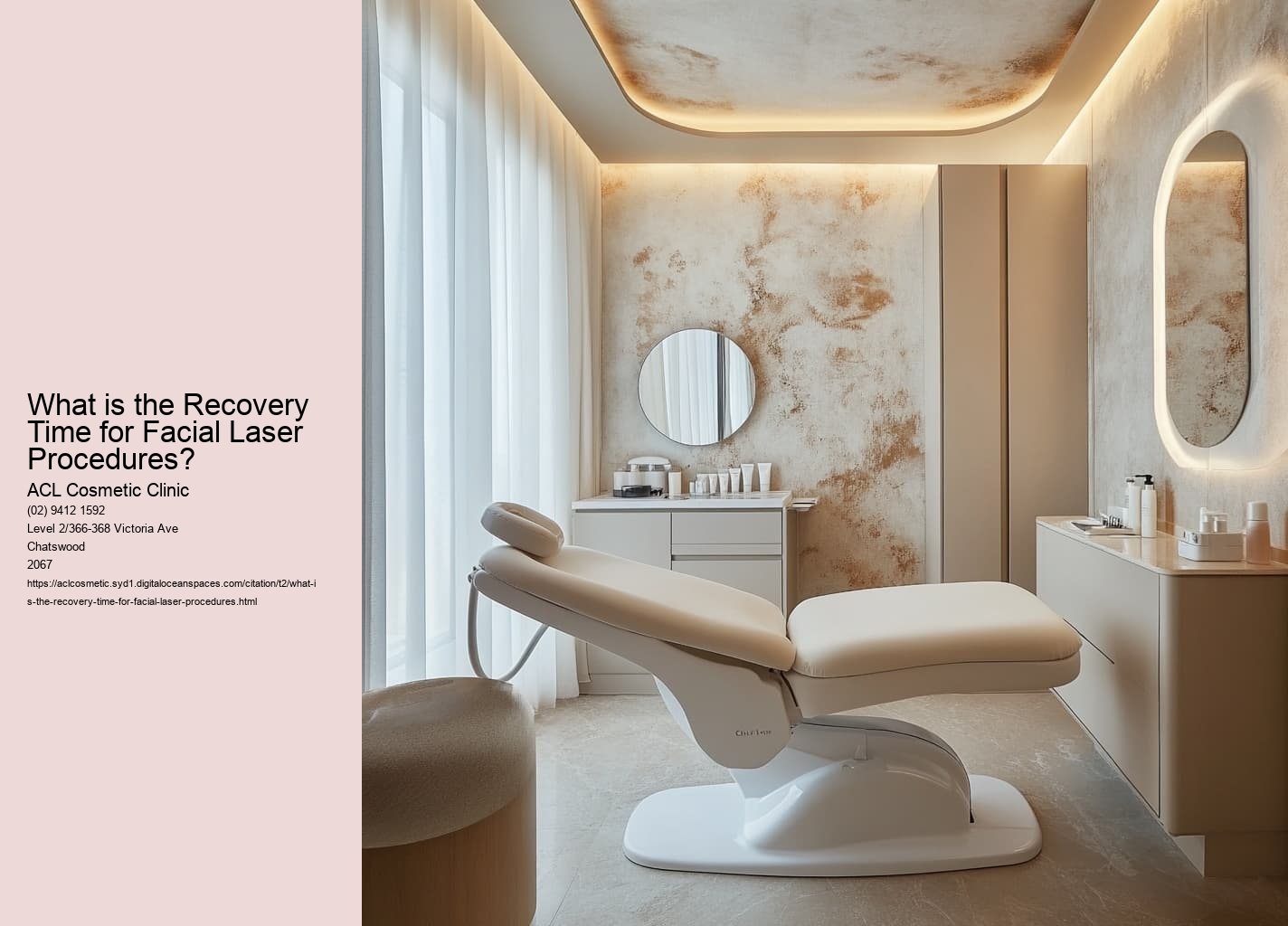 What is the Recovery Time for Facial Laser Procedures?